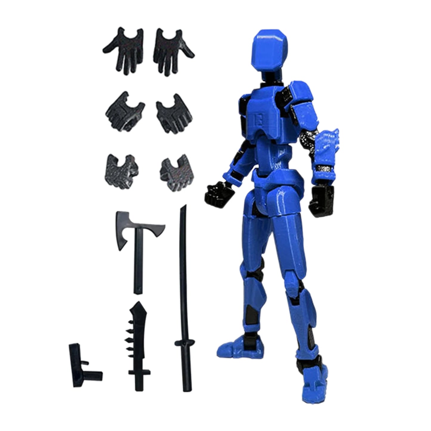 3D Articulated Action Figure 🎬