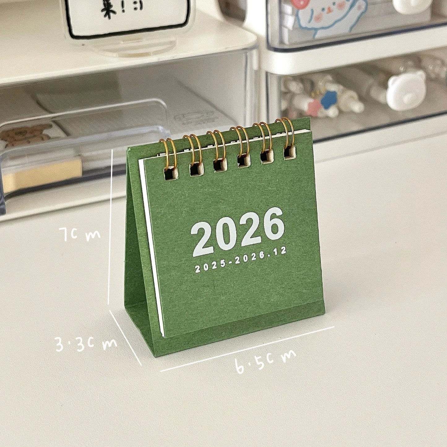 2026 Mini Desk Calendar 📅