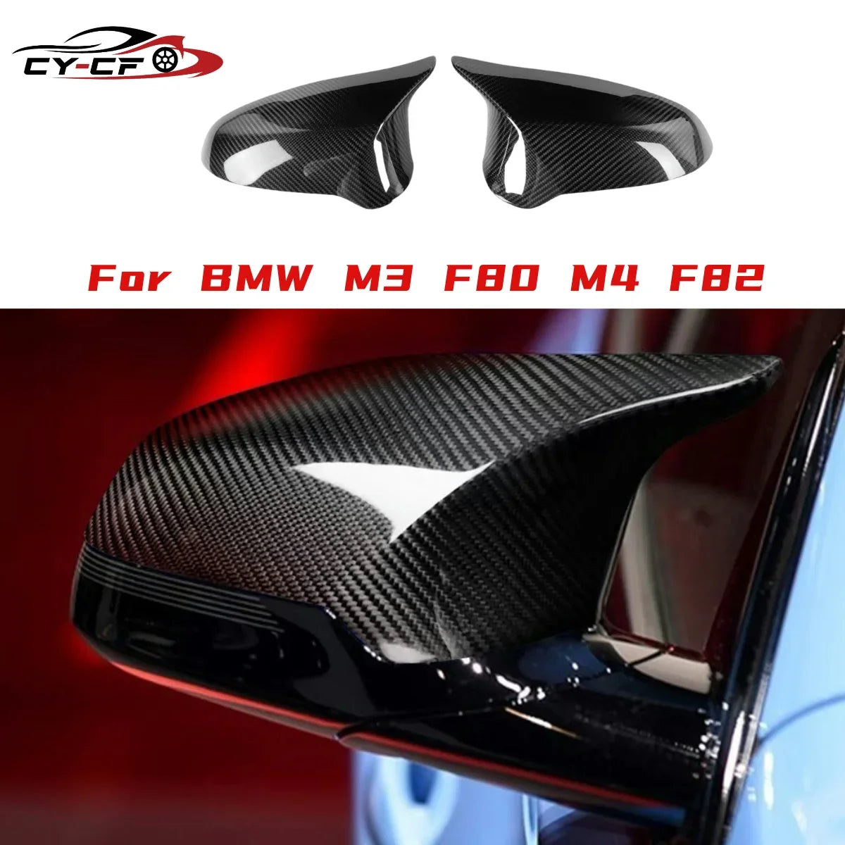 Carbon Fiber Mirror Caps 🏎️