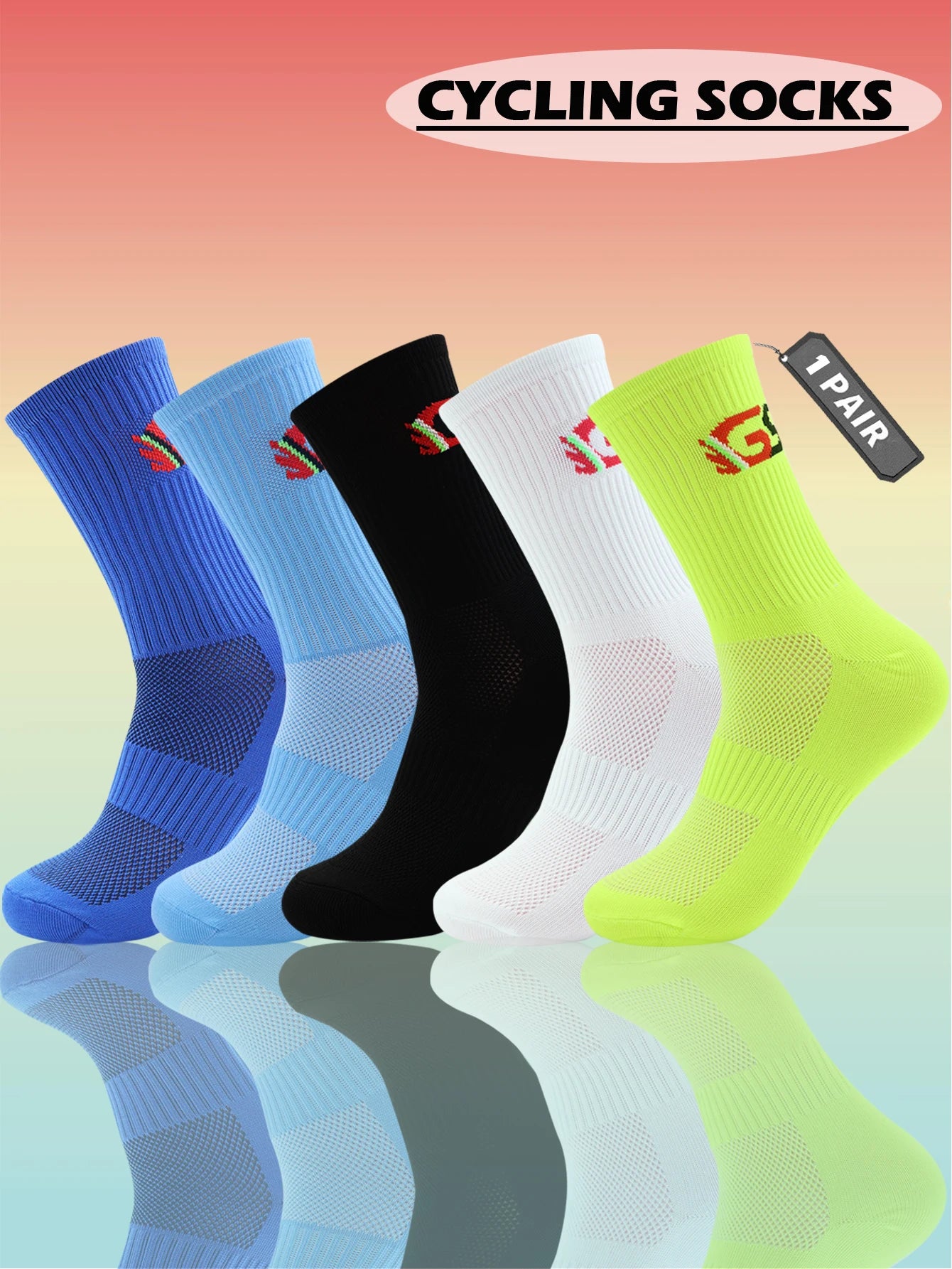 High Compression Cycling Socks 🚴 Unisex