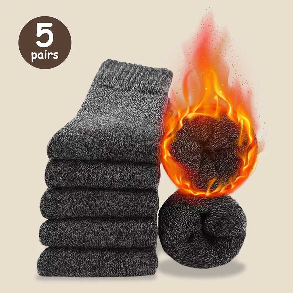 Thick Winter Snow Socks 🌨️