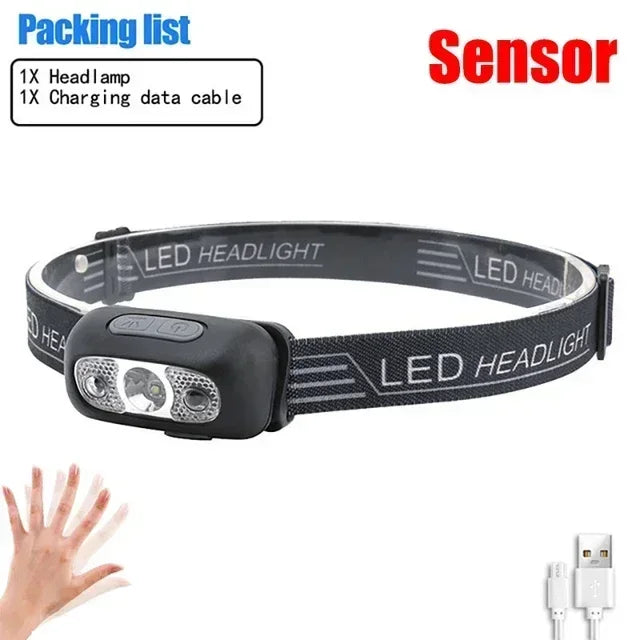 LED Camping Headlamp 🍎