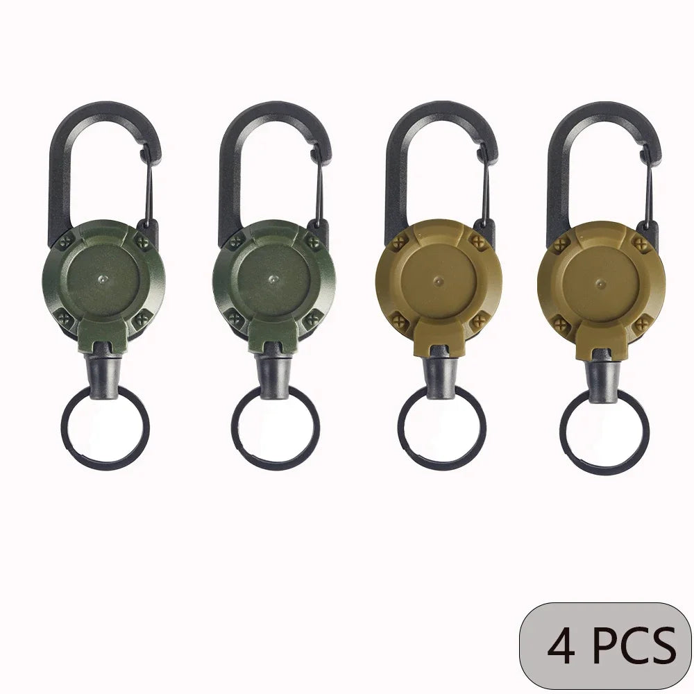 Retractable Badge Reel Keychain 🔑