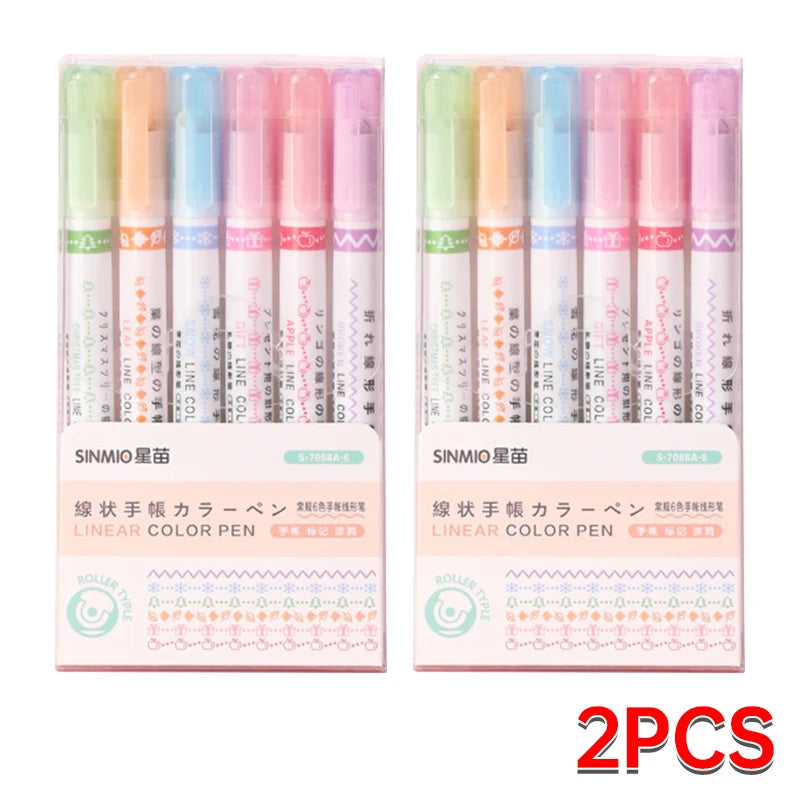 Flower Tip Highlighter Pens 🌸