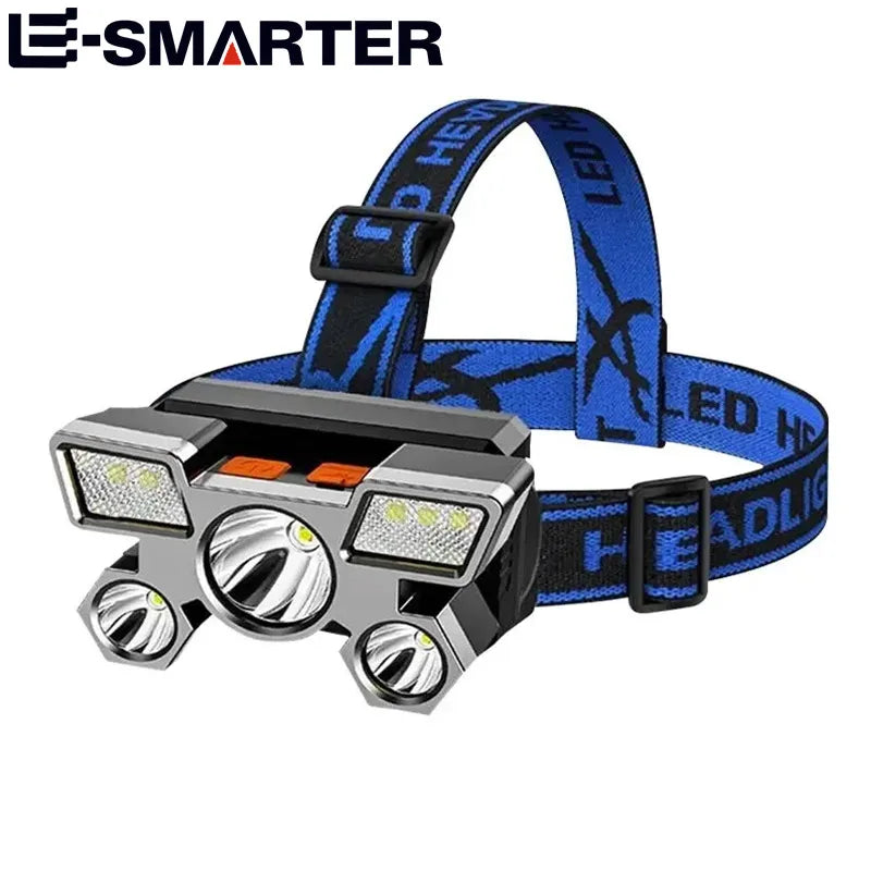 🔦 Rechargeable LED Headlamp – Fishing & Camping