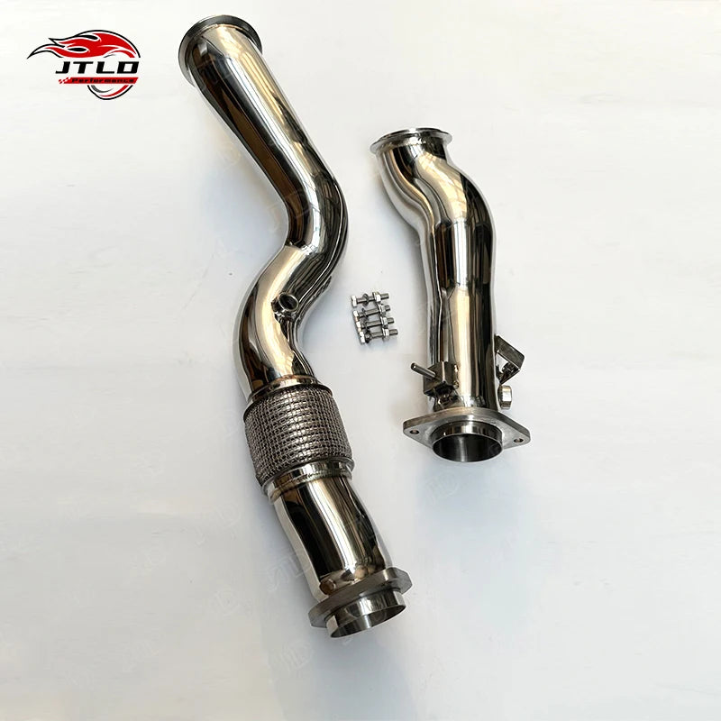 Polished Stainless Downpipes ✨