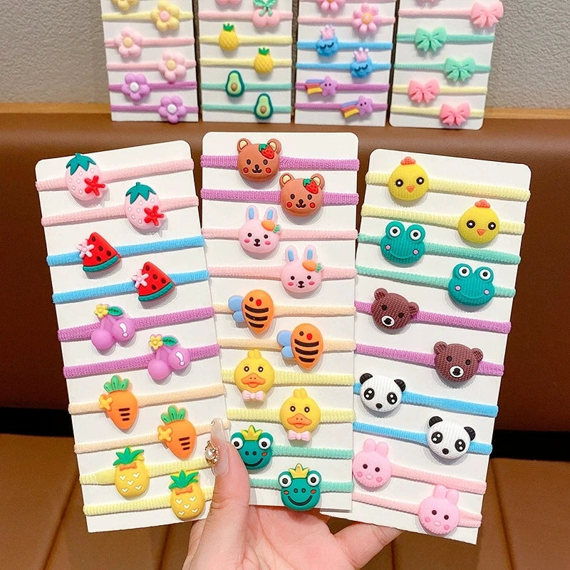 Gentle Baby Girl Hair Ties Set