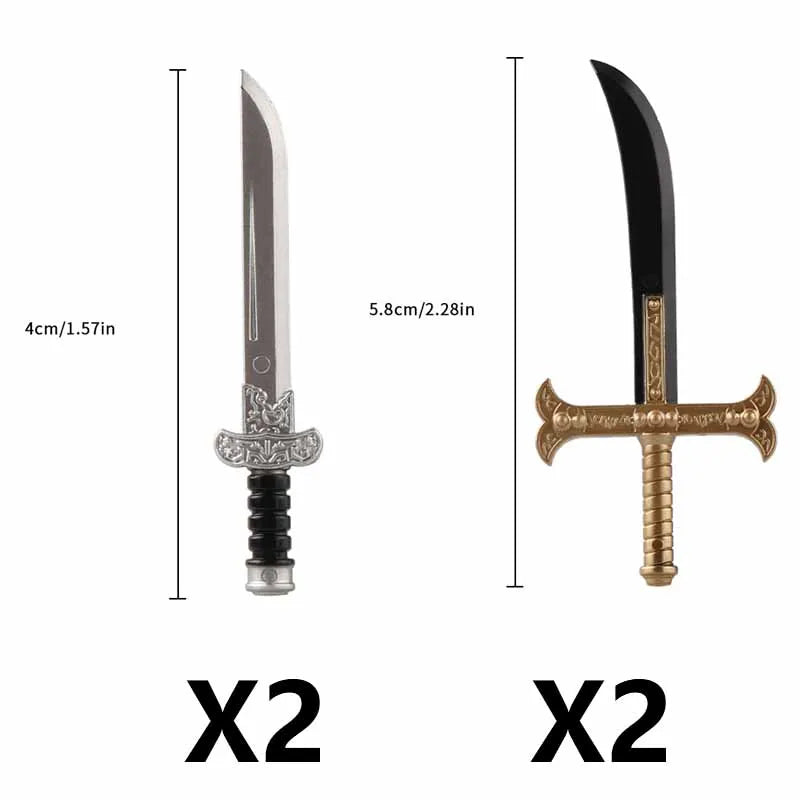 Medieval Weapons Building Blocks