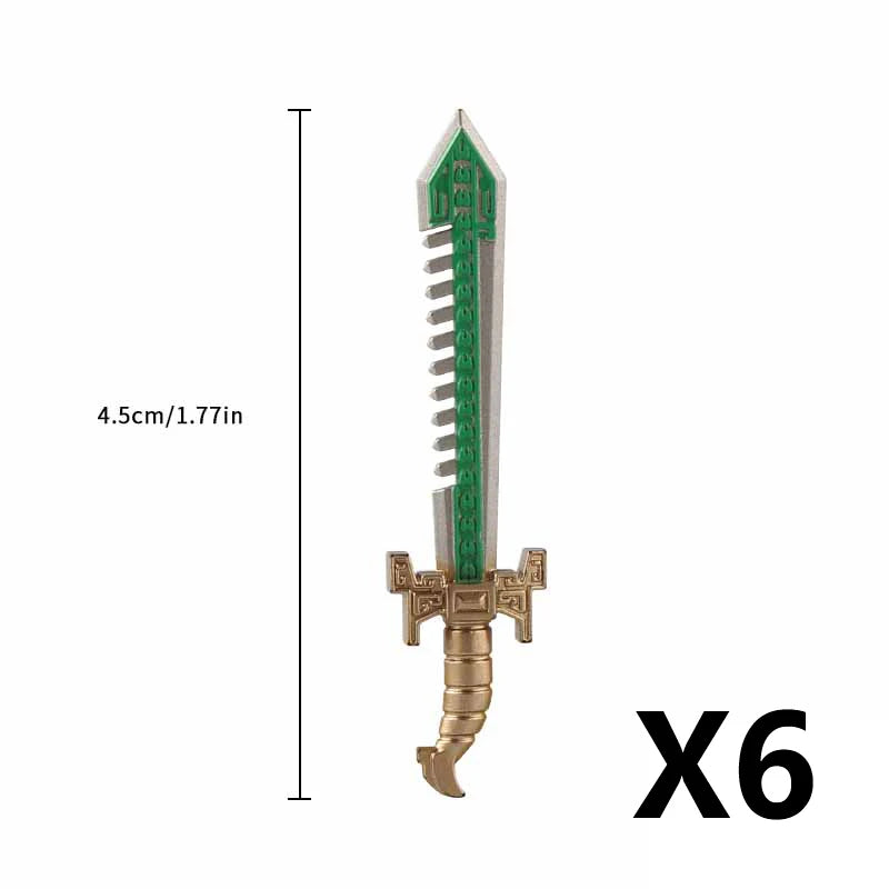 Medieval Weapons Building Blocks