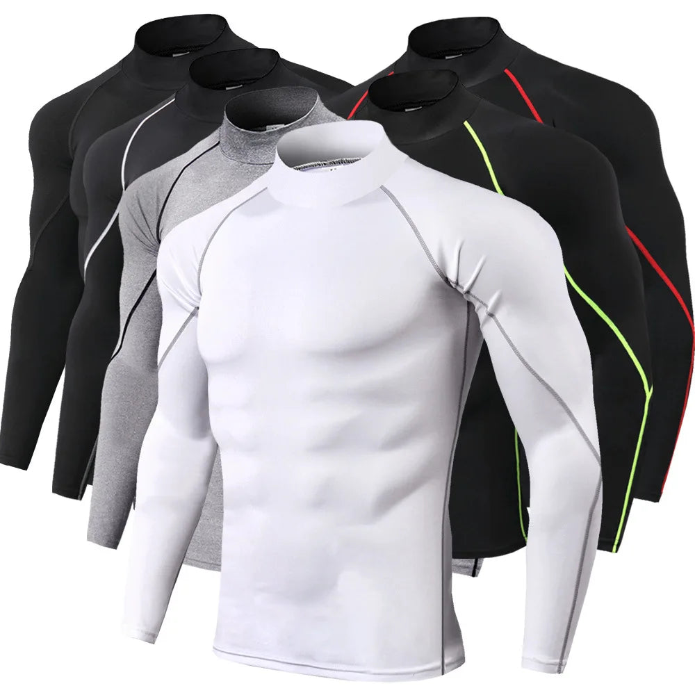 Men's Long Sleeve Compression Top 🔥