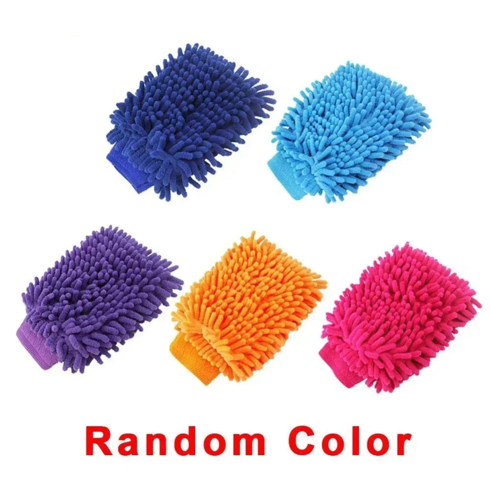 Microfiber Car Wash Mitt 🧴