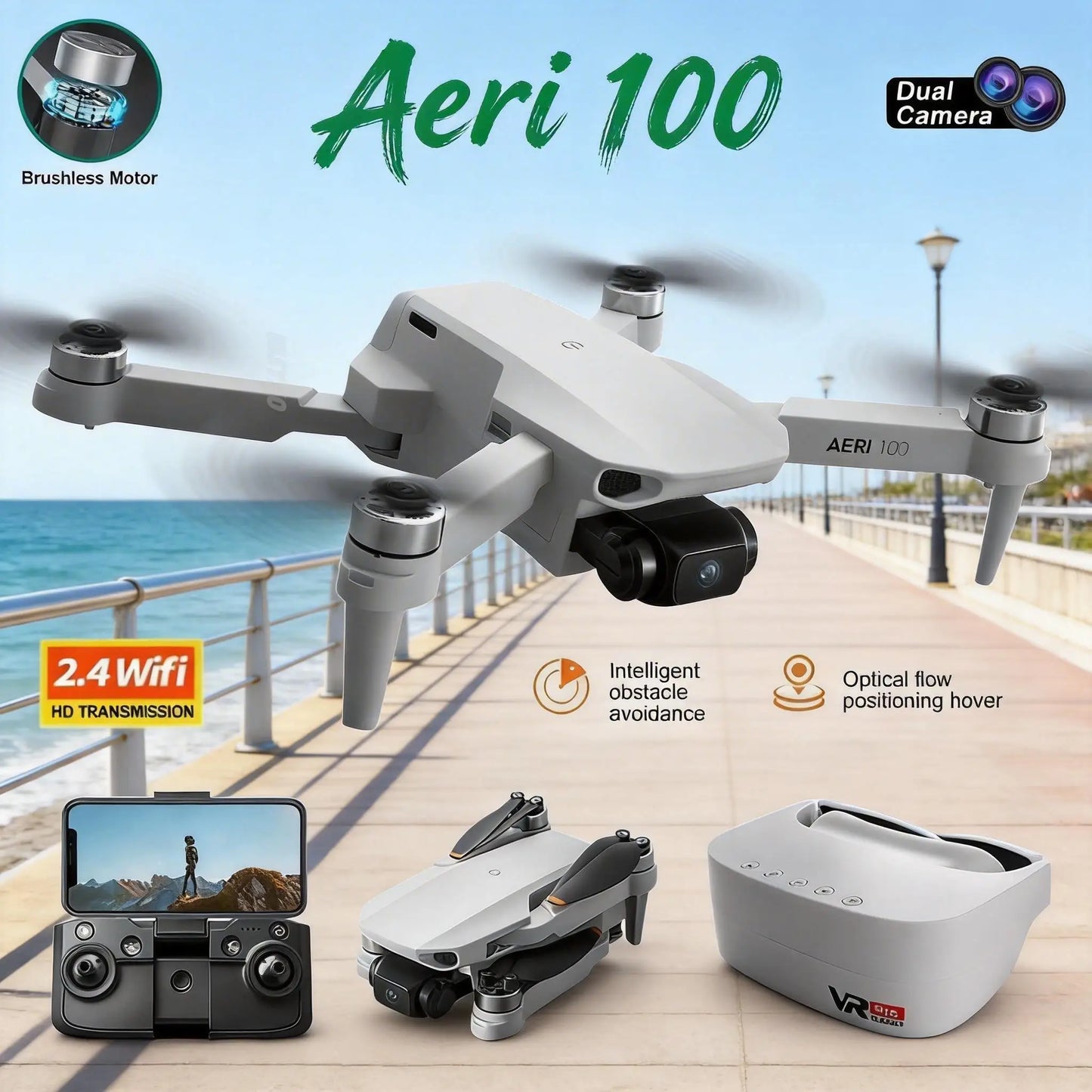 Aeri100 Mini Drone HD 🎥