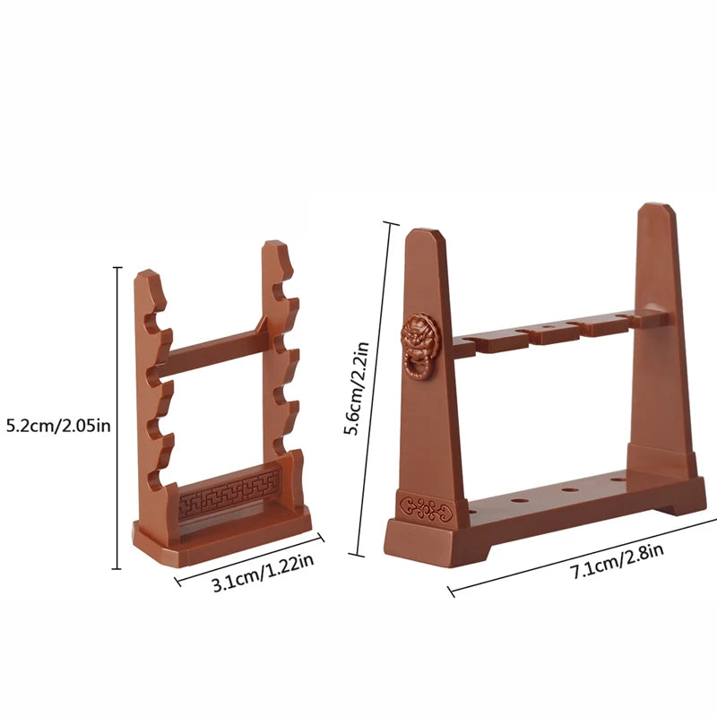 Medieval Weapons Building Blocks
