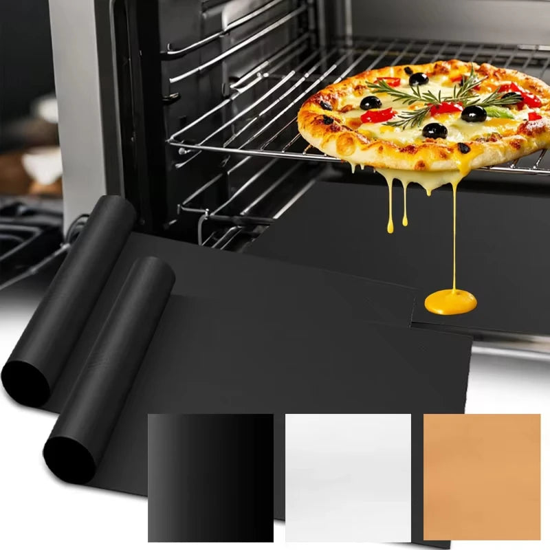 Non-Stick Reusable Oven & BBQ Liner 🛡️