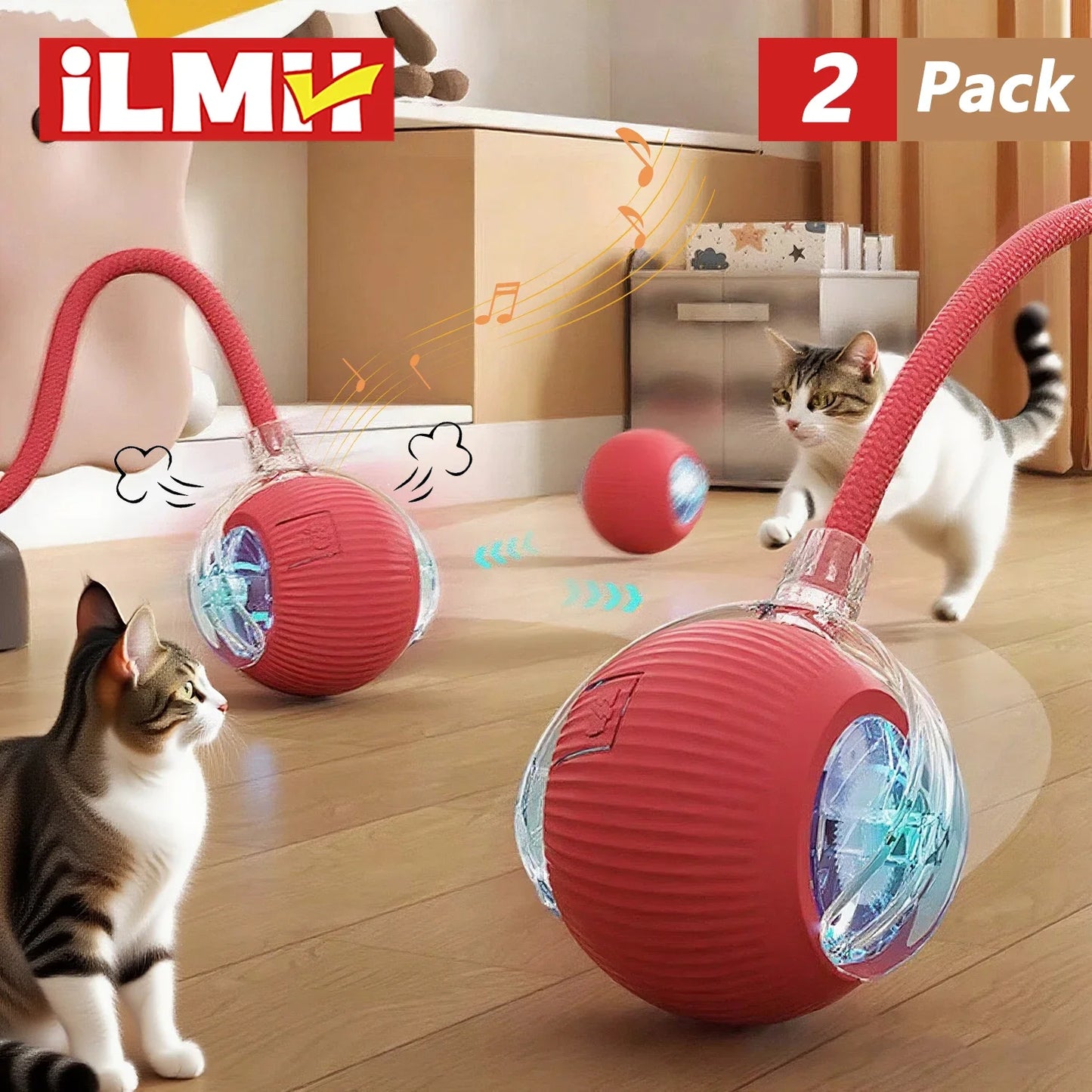 Smart Rolling Pet Ball 🐾
