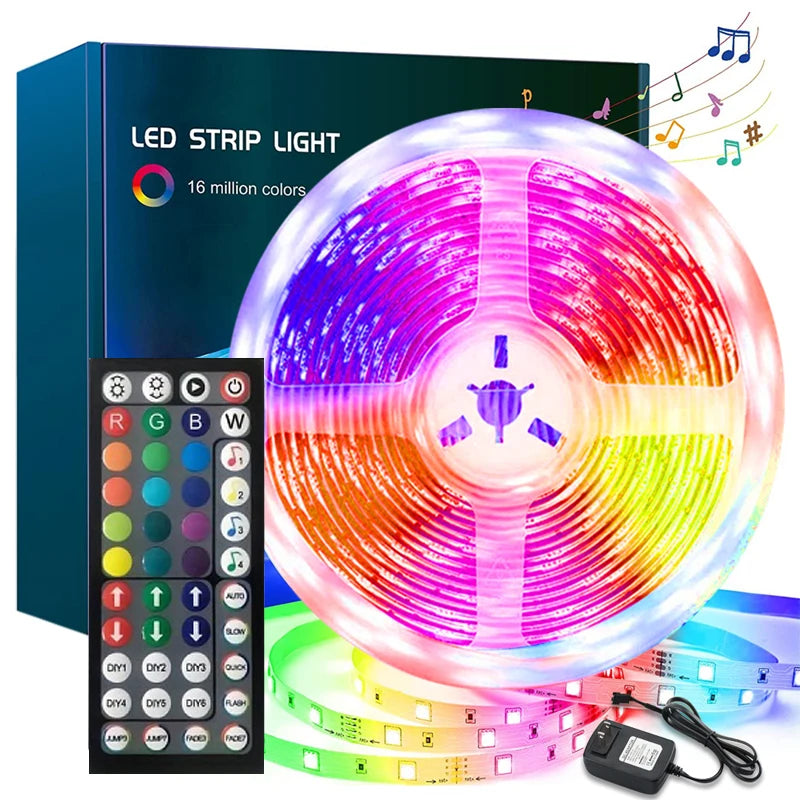 100ft Color Changing LED Strip Lights 🌈