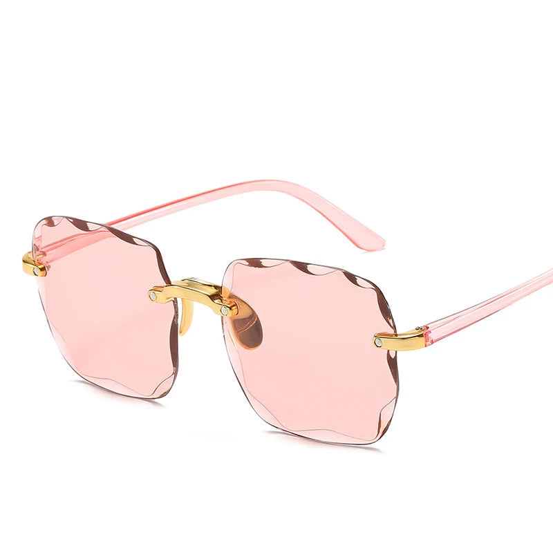 Square Rimless UV400 Sunglasses 🕶️