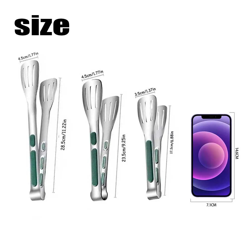 Stainless Steel Kitchen Food Tongs