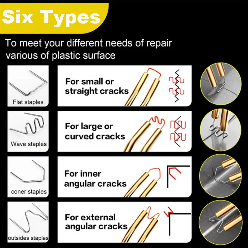 Bumper Repair Hot Staple Welding Kit 🔧
