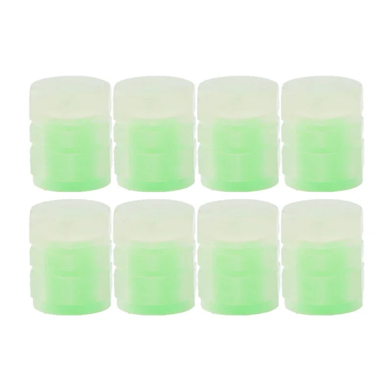 Glow-in-the-Dark Tire Valve Caps 🔵