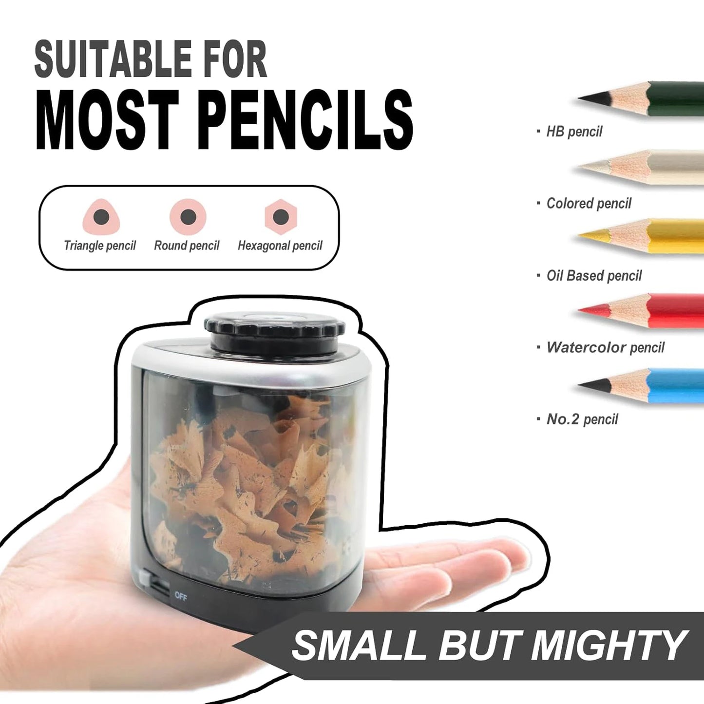 TENWIN Portable Pencil Sharpener ✏️