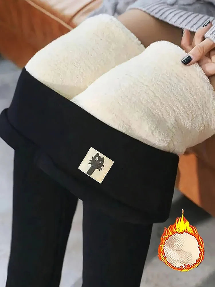 Fleece-Lined Warm Winter Leggings ❄️