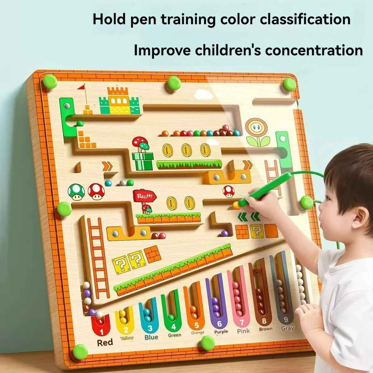 Children's Magnetic Maze Walking Ball
