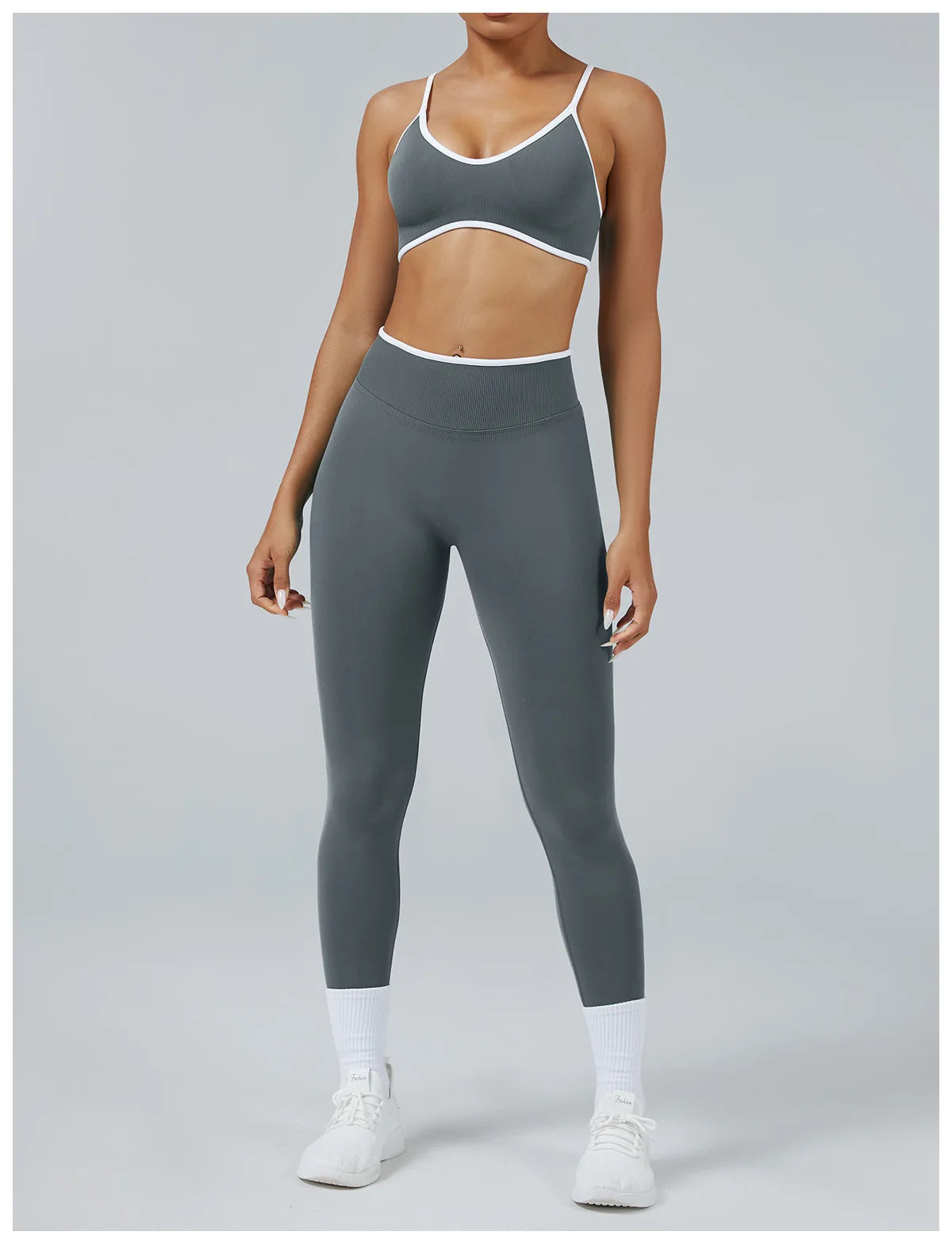 Color Block Yoga Set 🏋️