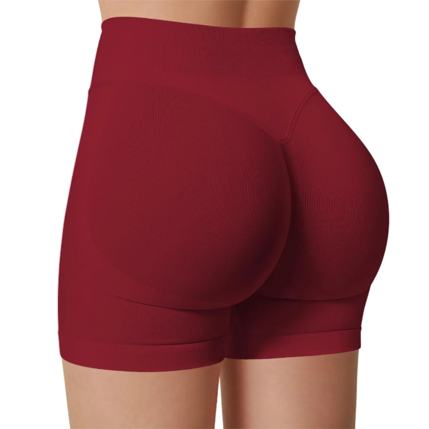 High-Waist Yoga Shorts 🧘‍♀️