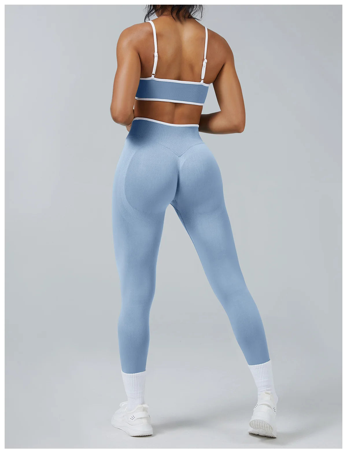 Color Block Yoga Set 🏋️