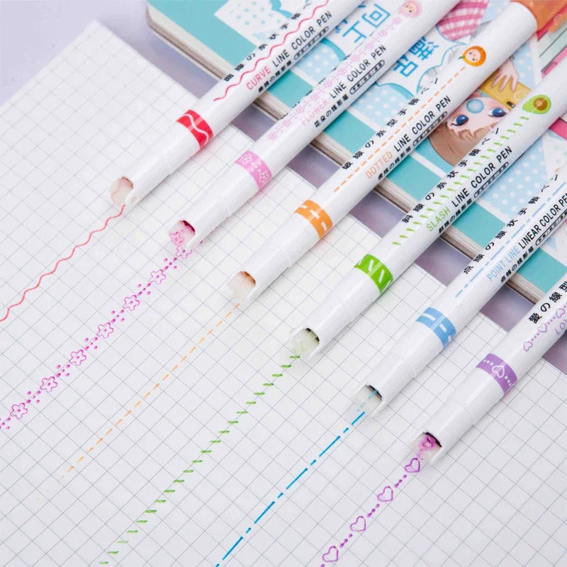 Flower Tip Highlighter Pens 🌸