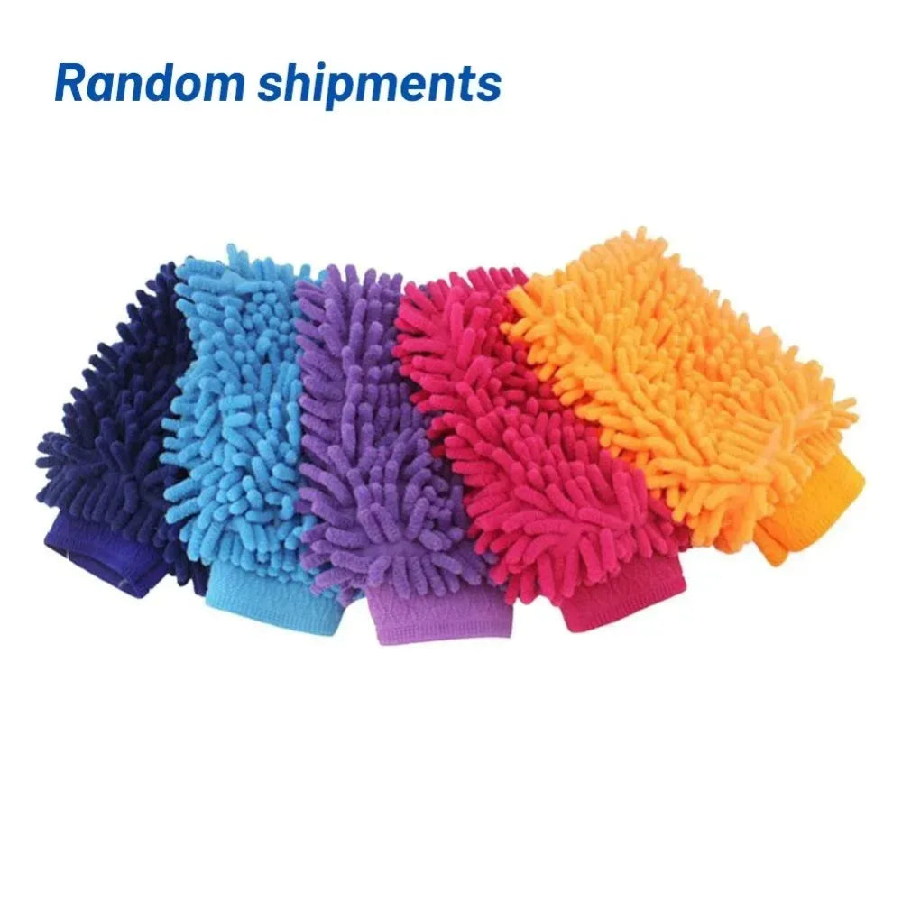 Microfiber Car Wash Mitt 🧴