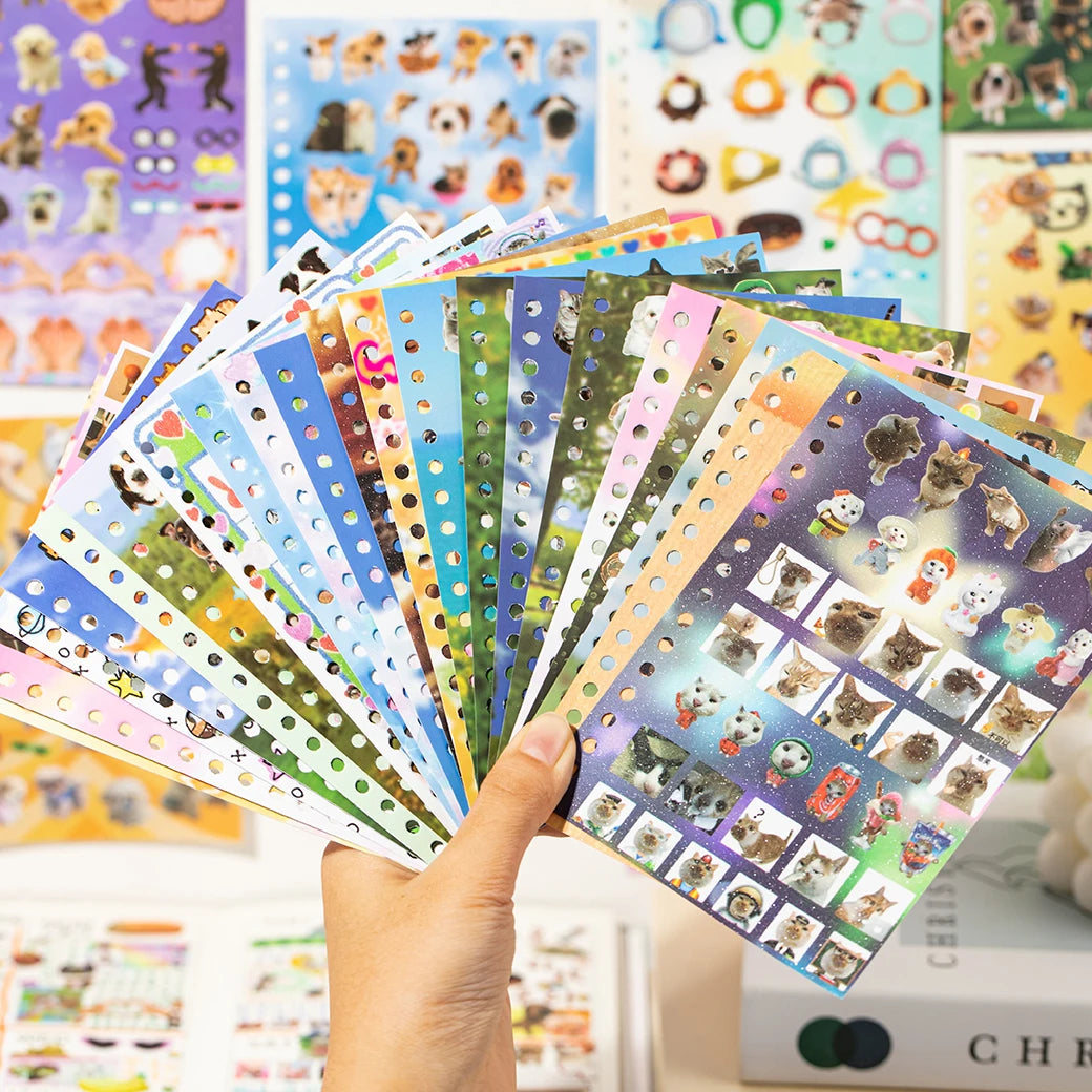 Cute Pet Sticker Book 🐾