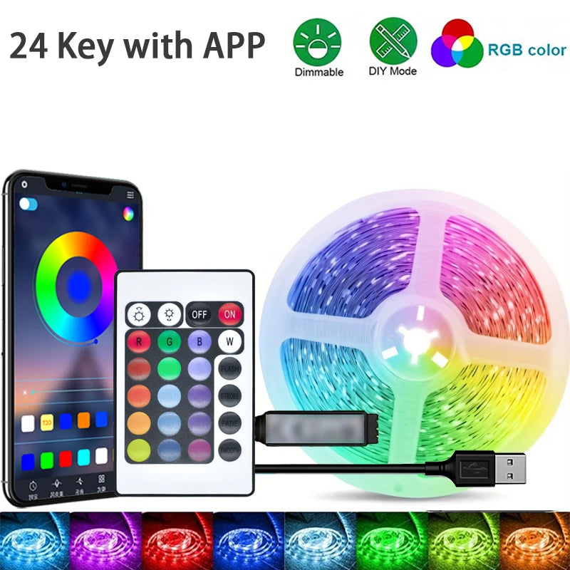 Music Sync RGB LED Strip Light 🎈
