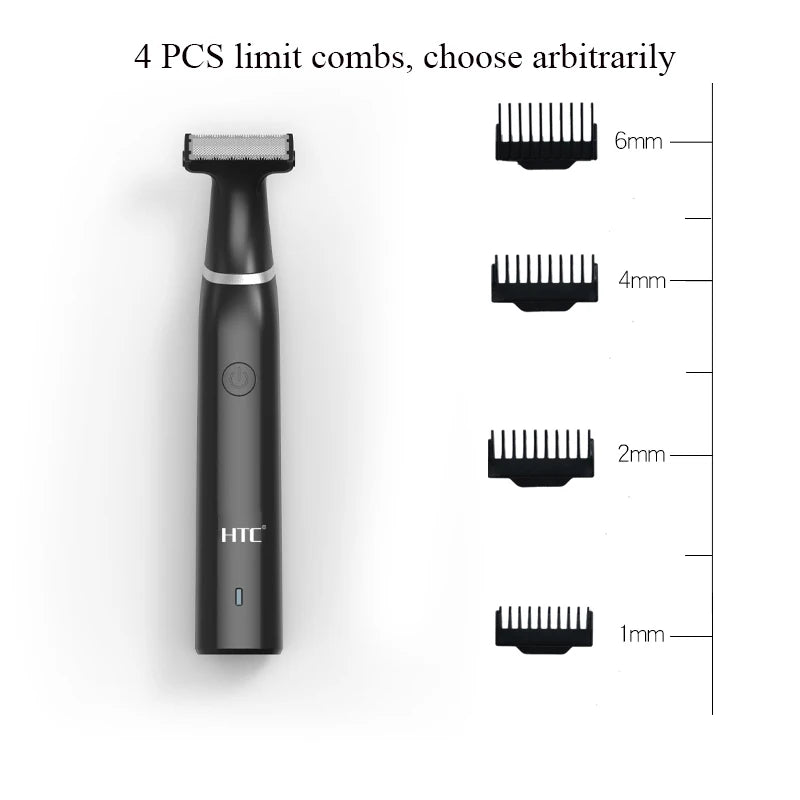 Waterproof Body & Beard Trimmer 💧✂️