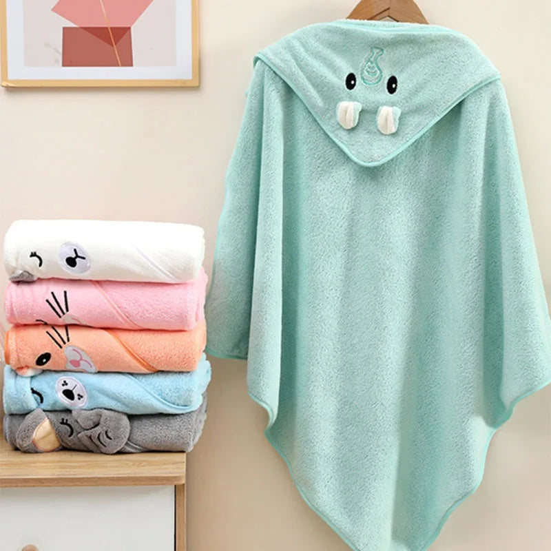 Soft Hooded Baby Bath Towel