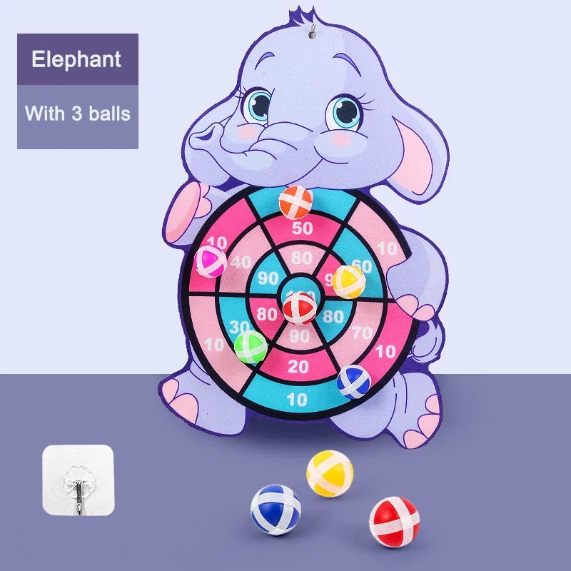 Montessori Sticky Ball Dart Board 🎯