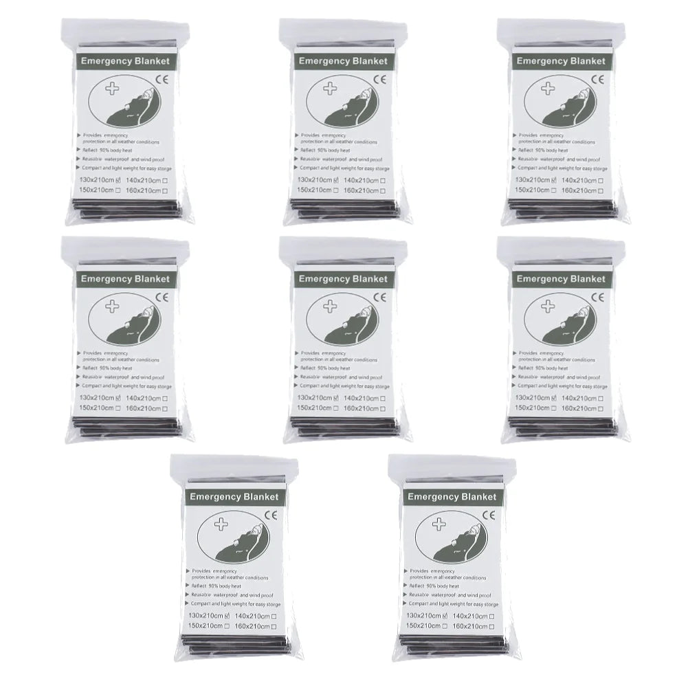 🌿 Emergency Thermal Blanket – Mylar Survival