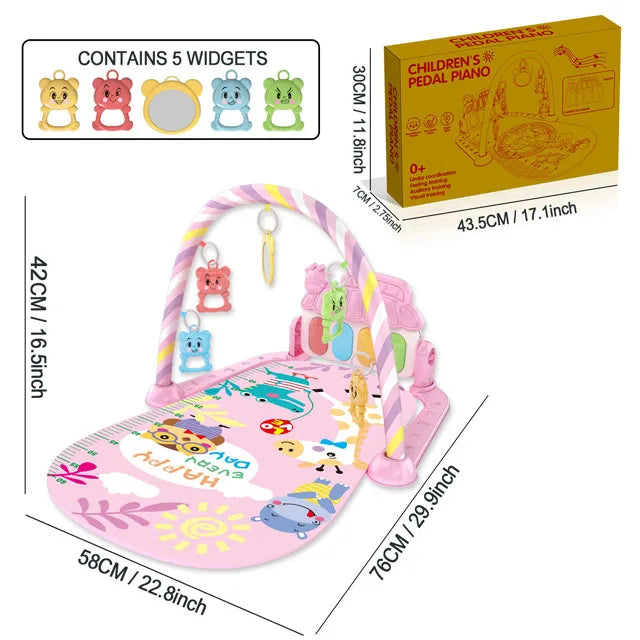 🎹 Baby Music Play Mat – Piano Keyboard Gym