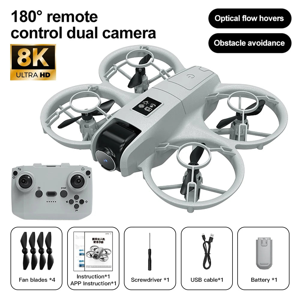 V2 Mini Drone 8K Wide Angle 🎥