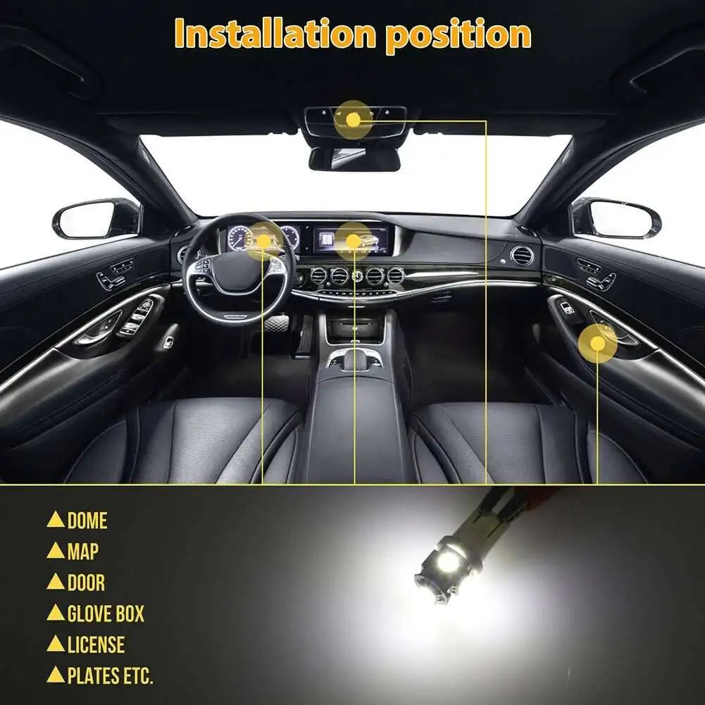 RGB LED Interior Car Light Kit 🌈