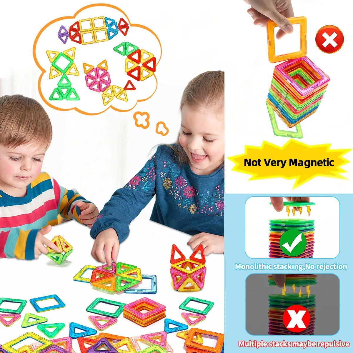 Magnetic Building Blocks Set 🧲