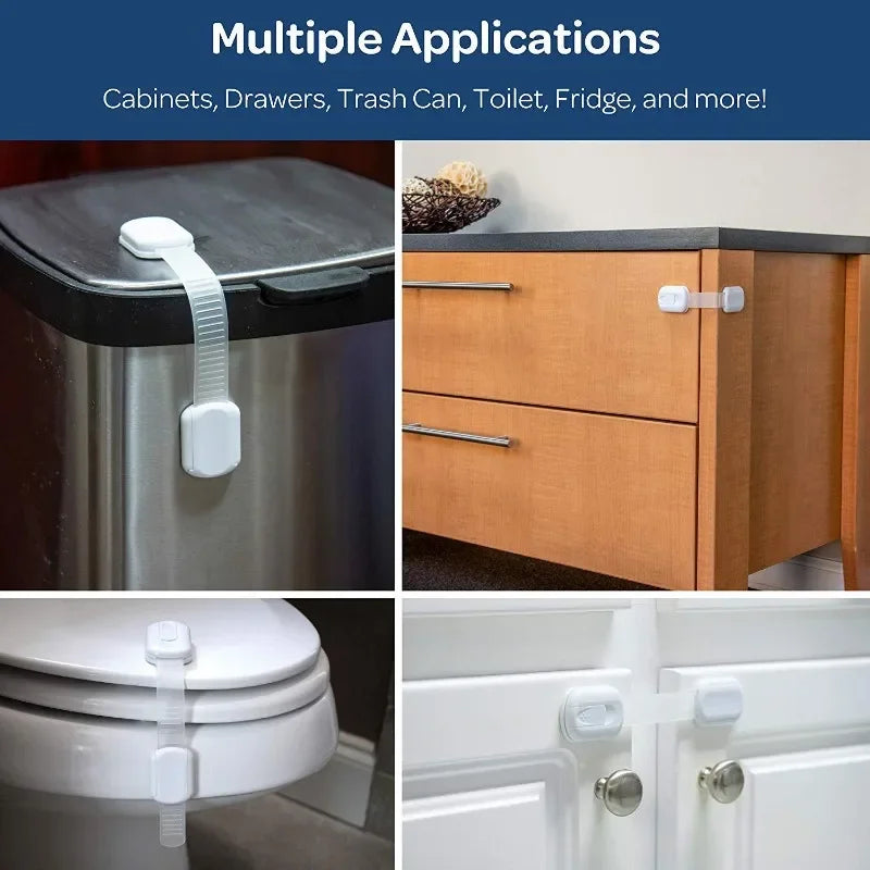 Baby-Proof Cabinet Safety Locks