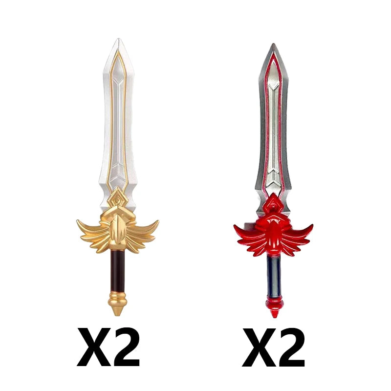 Medieval Weapons Building Blocks