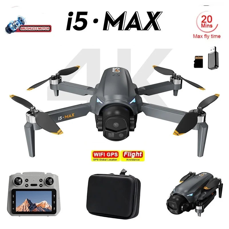 i5 MAX Foldable Drone 4K 🚁
