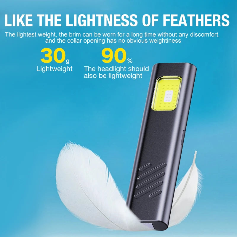 Mini EDC Clip Flashlight 🔦