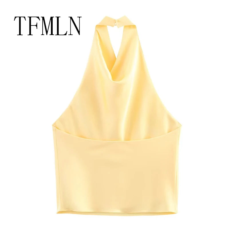 Sexy Halter Backless Waistcoat Top 🔥
