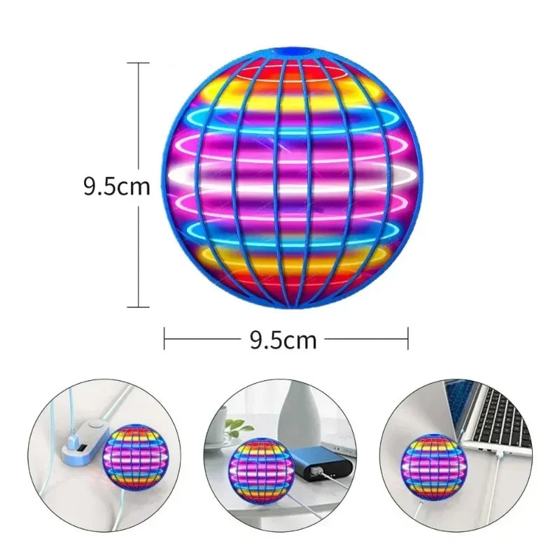 LED Flying Cosmic Globe Ball 🌍