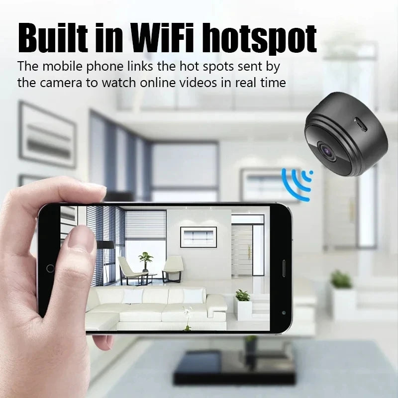 📹 A9 WiFi Mini Hidden Camera – Smart Monitor