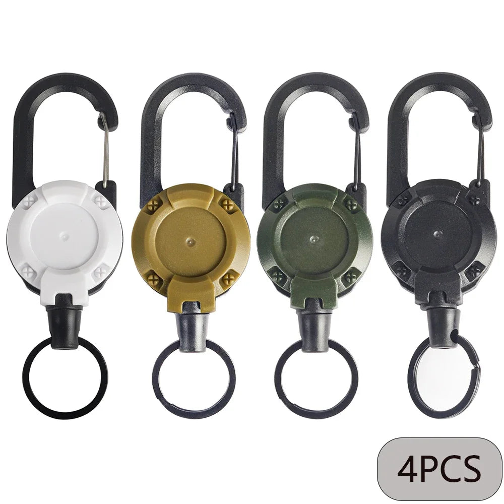 Retractable Badge Reel Keychain 🔑